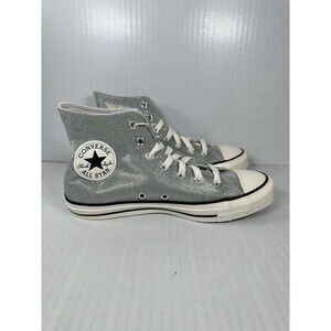 Size 8 Women’s Converse Chuck Taylor Sparkle Hi-Top Lace-Up Sneakers A14470F NEW
